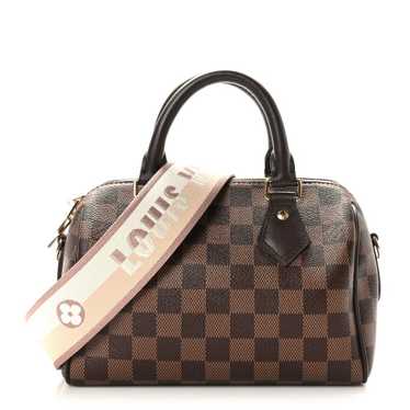 LOUIS VUITTON Damier Ebene Speedy Bandouliere 20 - image 1