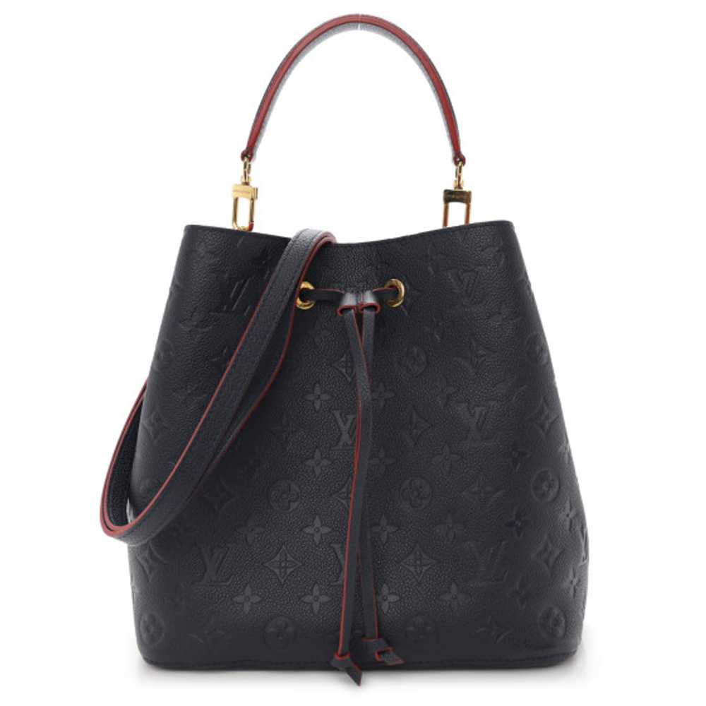 LOUIS VUITTON Empreinte Neonoe MM Marine Rouge - image 1