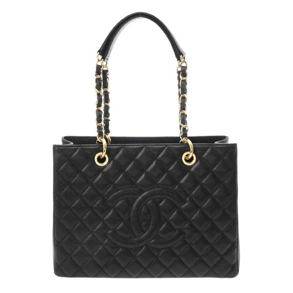 Chanel Chanel Matelasse GST Grand Tote Black A509… - image 1