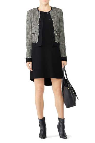 RACHEL ROY COLLECTION Mixed Media Tweed Jacket