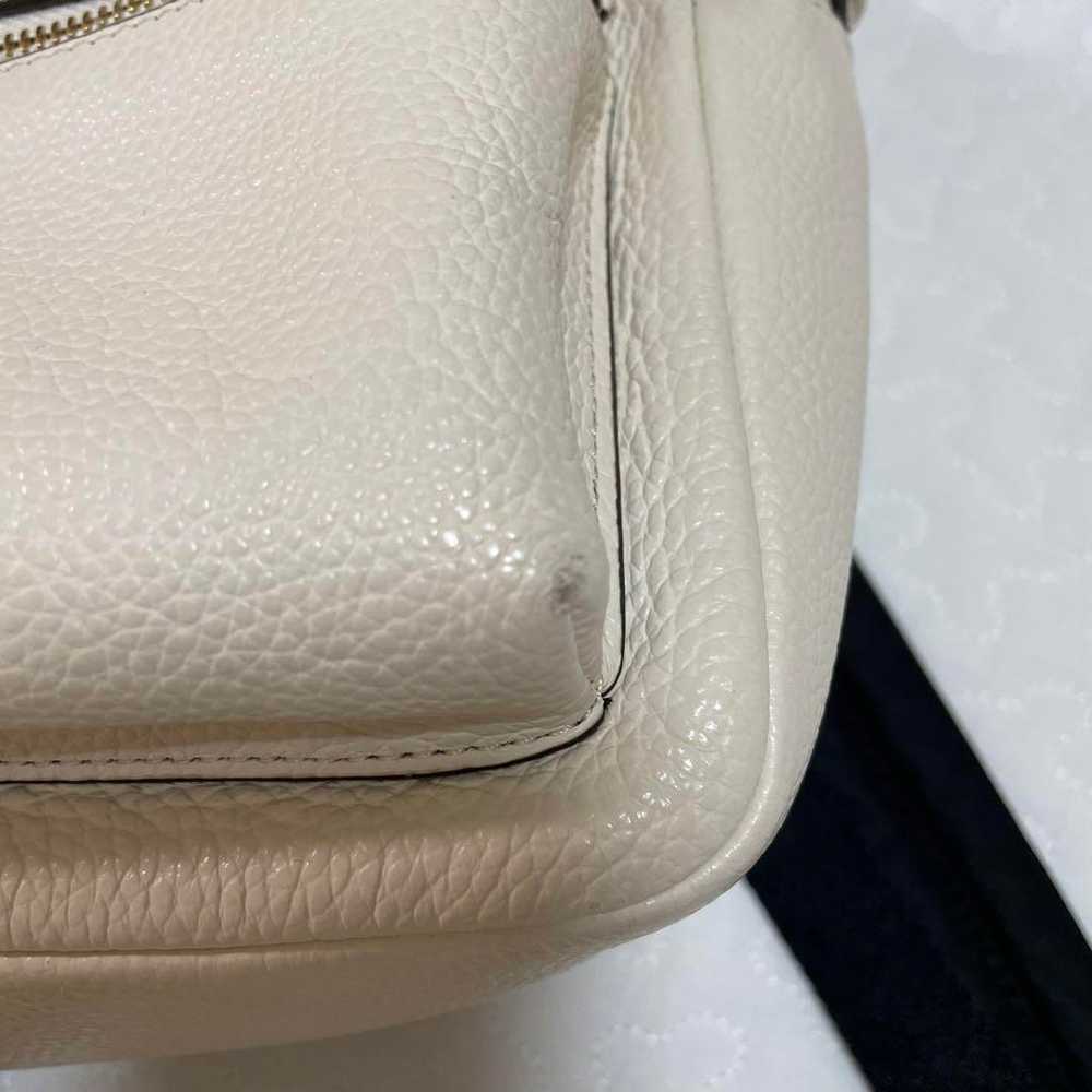 COACH Cream-colored Leather Backpack - image 5