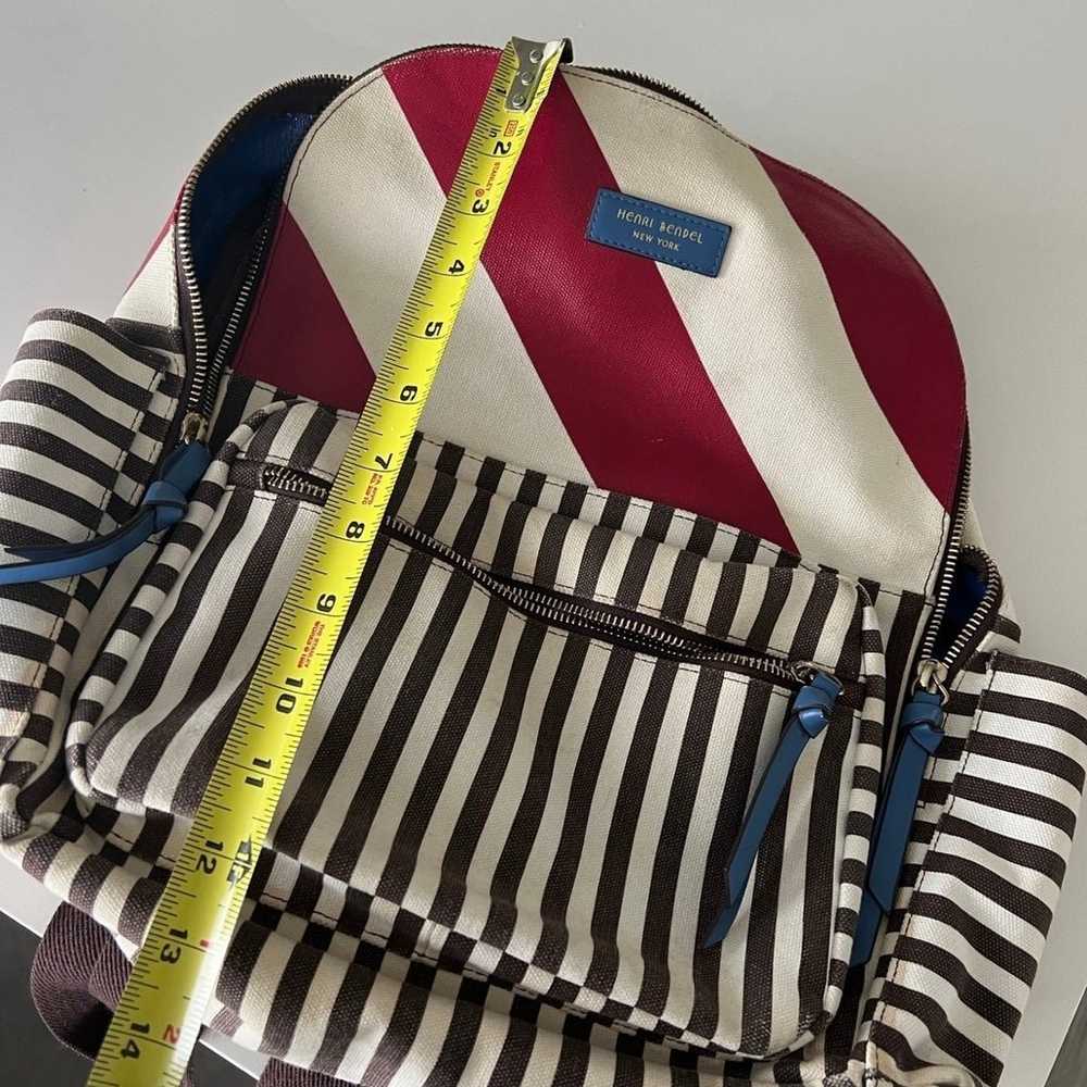 Henri Bendel Canvas Backpack - image 5