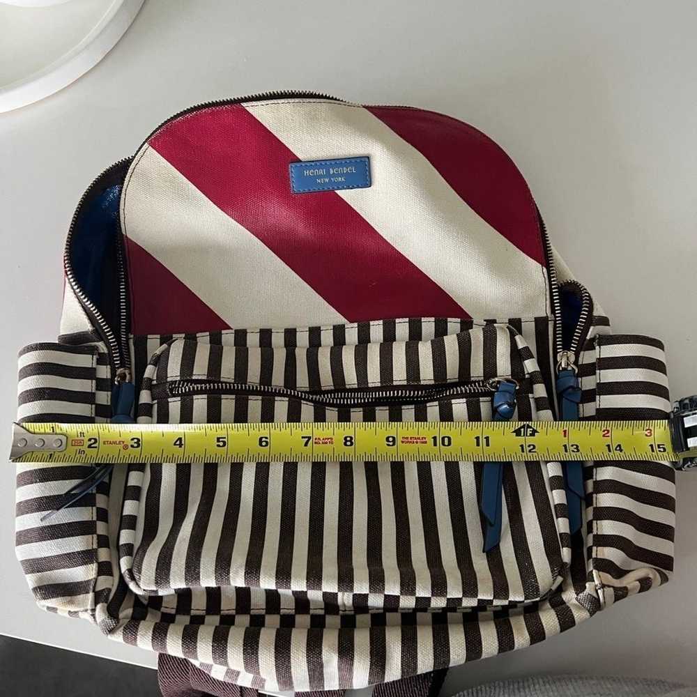 Henri Bendel Canvas Backpack - image 6