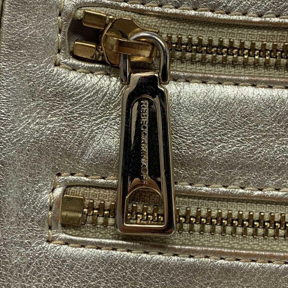 REBECCA MINKOFF Mini 5 Zip Leather Crossbody Bag - image 7