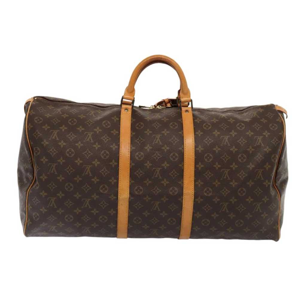 Louis Vuitton Keepall cloth travel bag - image 2