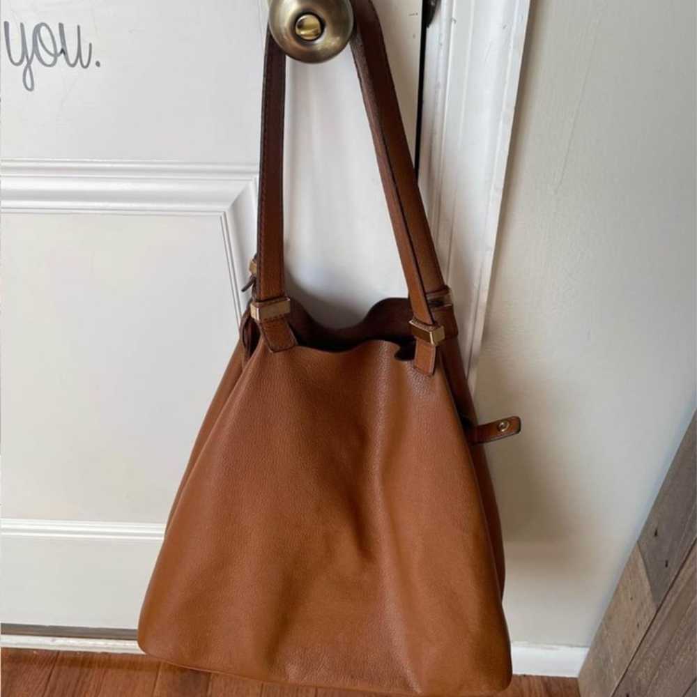 michael kors leather large purse - image 10