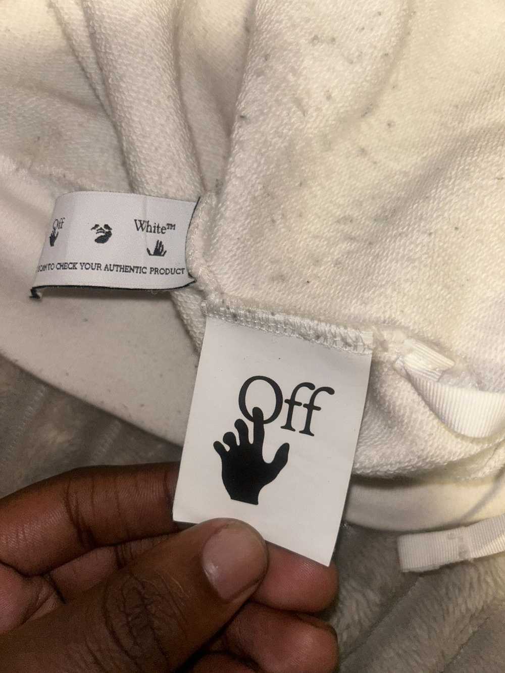 Off-White Off white baseball hoodie - image 4