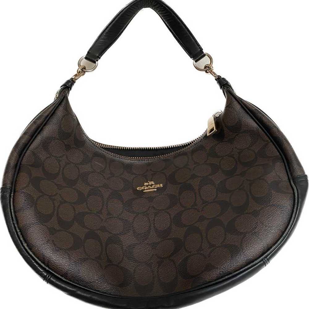 Coach Brown Leather Bag - image 1