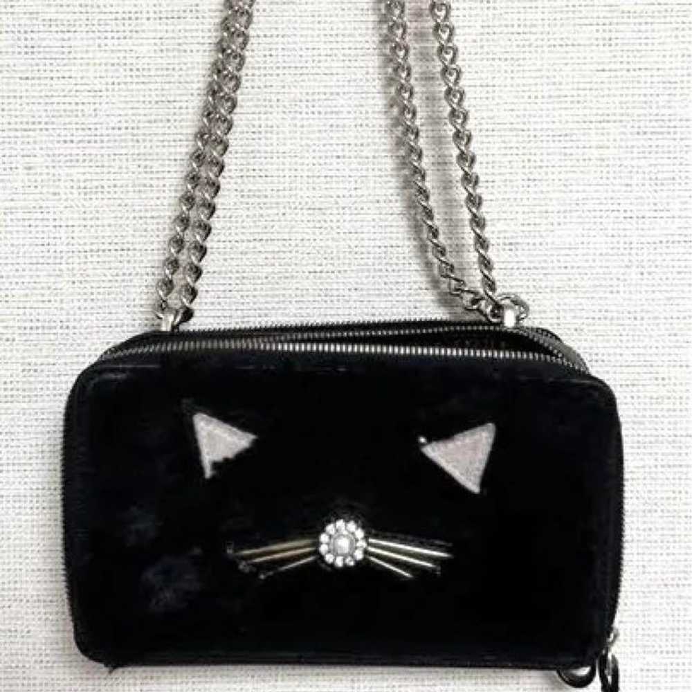 Kate Spade Cat Design Wallet Bag - image 1