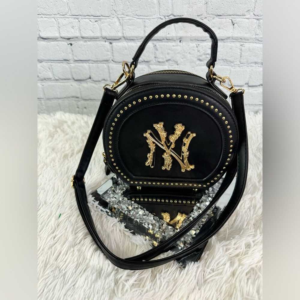 NEW YORK YANKEES Handbag Black NEW - image 2