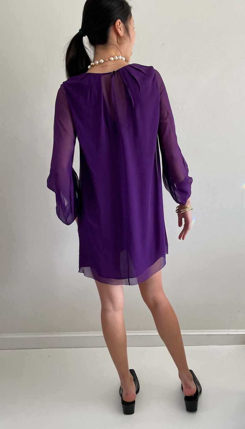 100% silk chiffon DVF dress - image 10