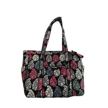 Vera Bradley Large zip tote Bag 22158 canterberry… - image 1