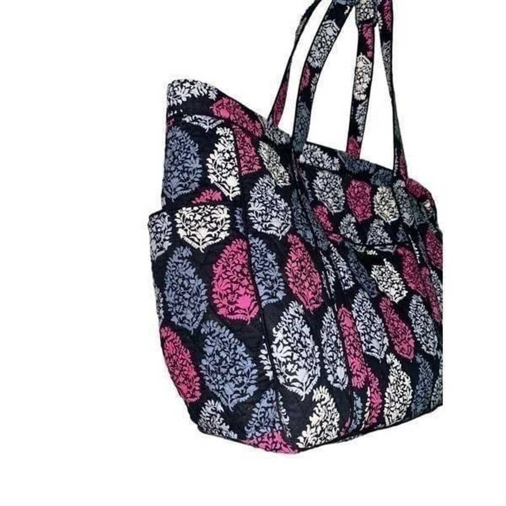 Vera Bradley Large zip tote Bag 22158 canterberry… - image 3