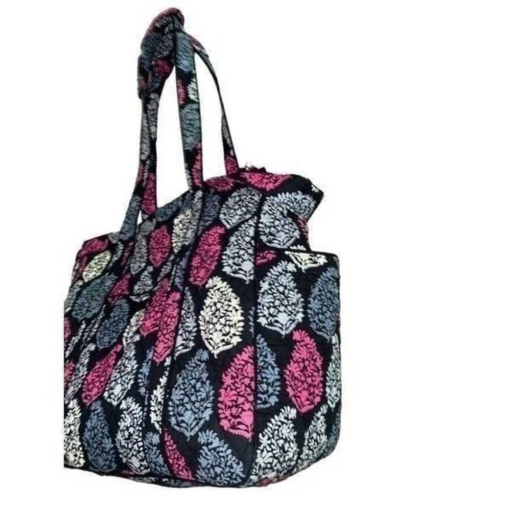 Vera Bradley Large zip tote Bag 22158 canterberry… - image 4