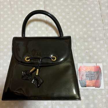 GIVENCHY Black Patent Leather Bag