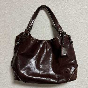 Peleborsa Dark Brown Leather Shoulder Bag