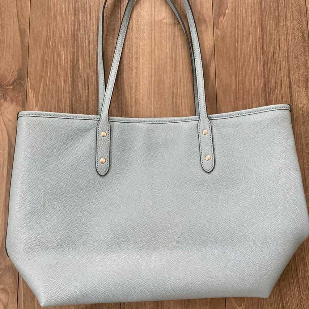 COACH Light Blue Tote Bag - image 2