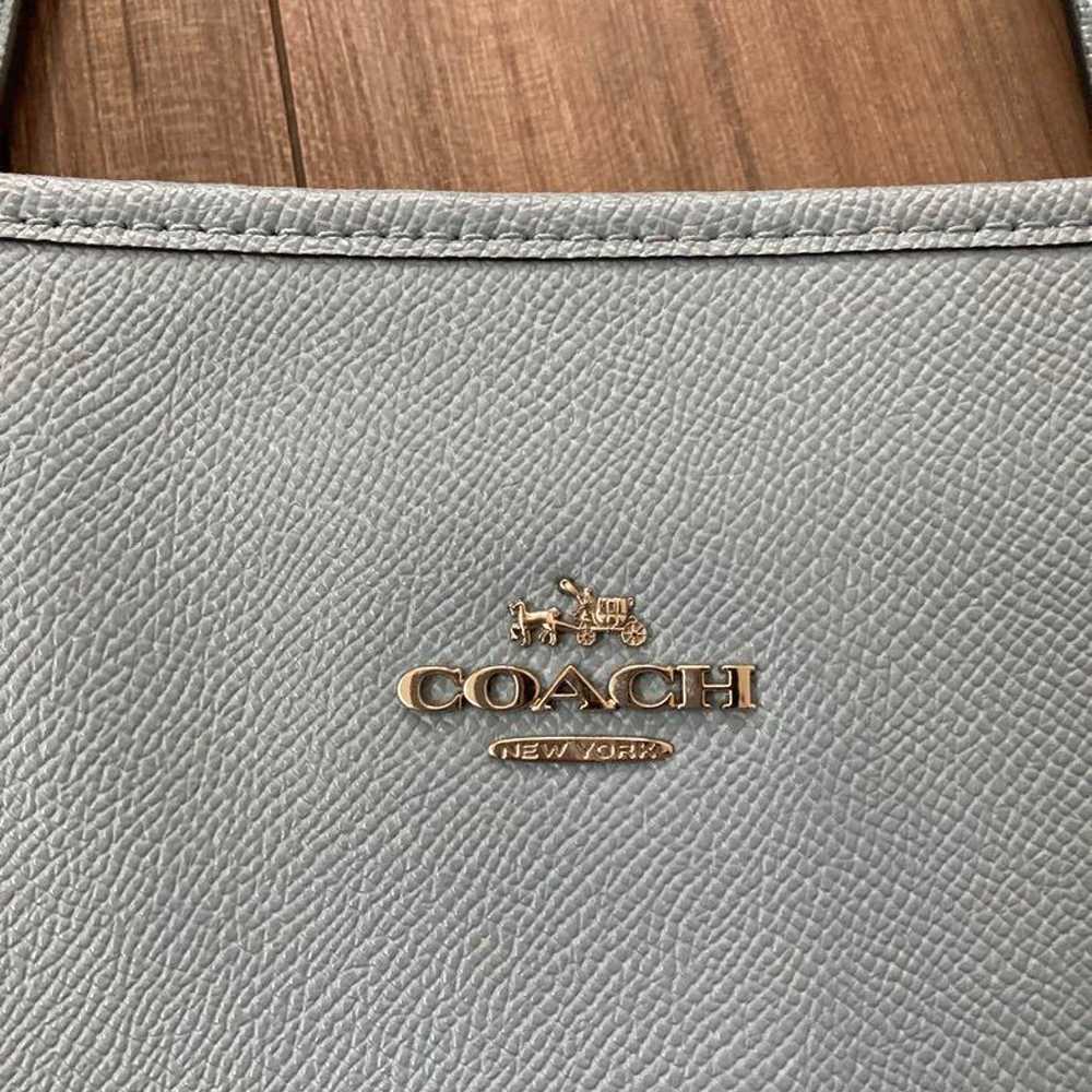 COACH Light Blue Tote Bag - image 3