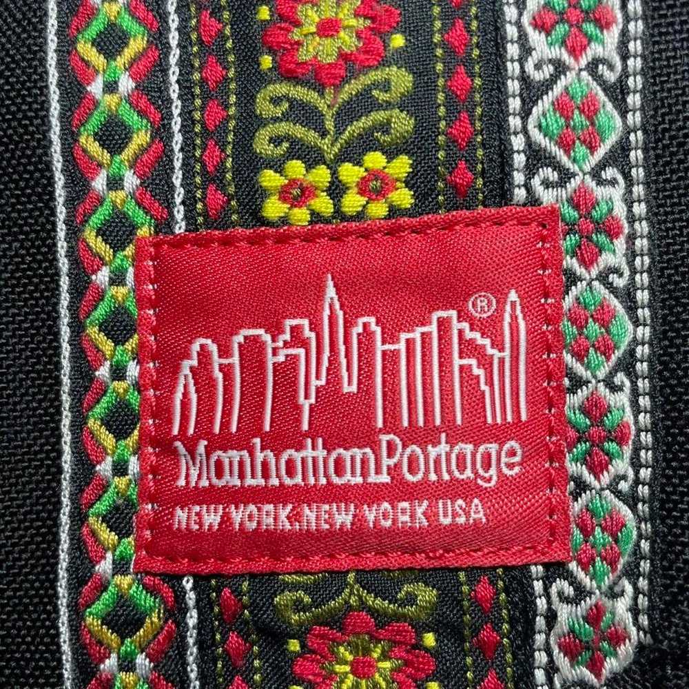 Manhattan Portage shoulder bag, floral pattern, m… - image 2