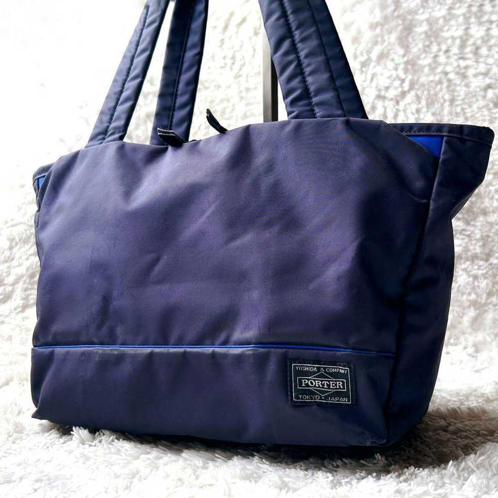 PORTER GIRL Moose Tote Bag (S) Navy - image 6