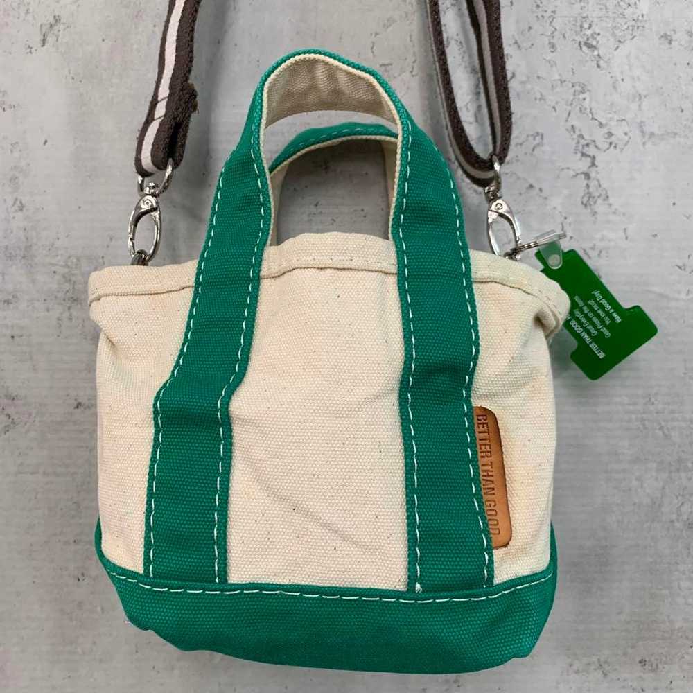 FRAMEWORK Better Than Good Mini Tote Bag Green - image 5