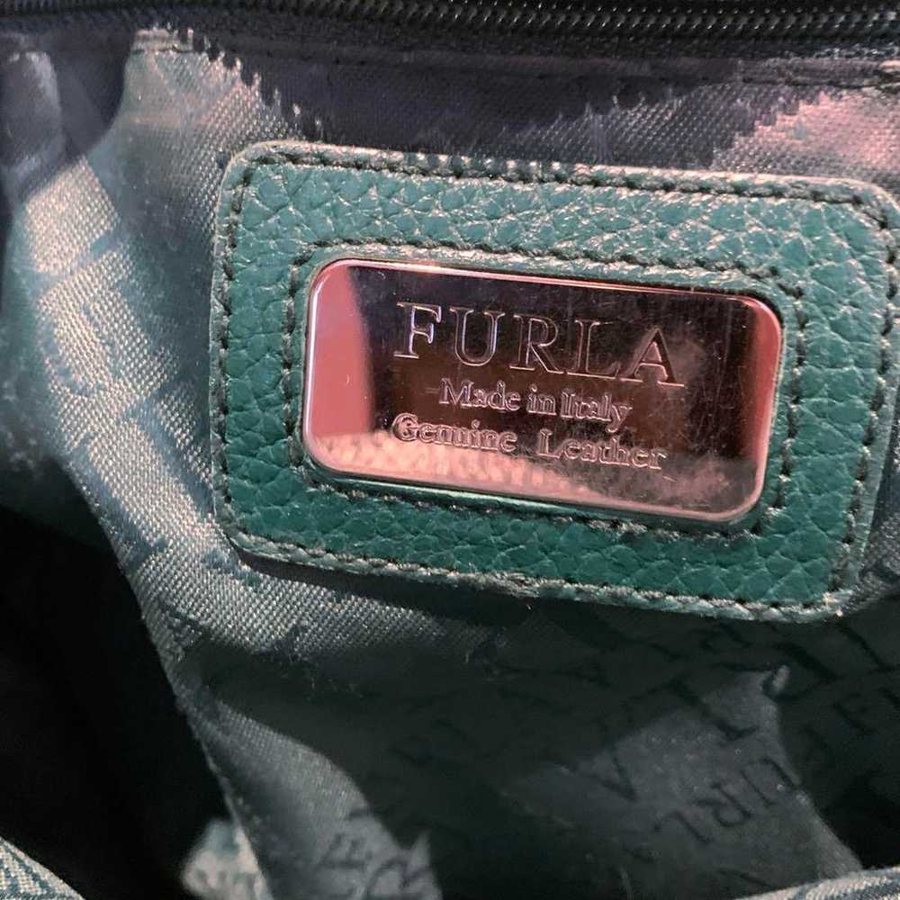 【Excellent Condition】FURLA genuine leather and su… - image 10