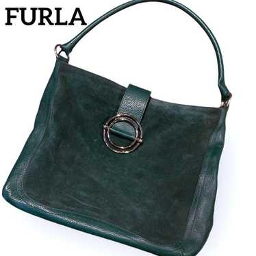 【Excellent Condition】FURLA genuine leather and su… - image 1