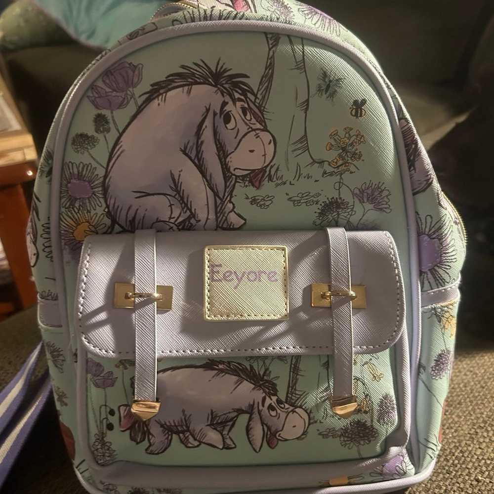 Loungefly Disney eeyore backpack and wallet - image 2