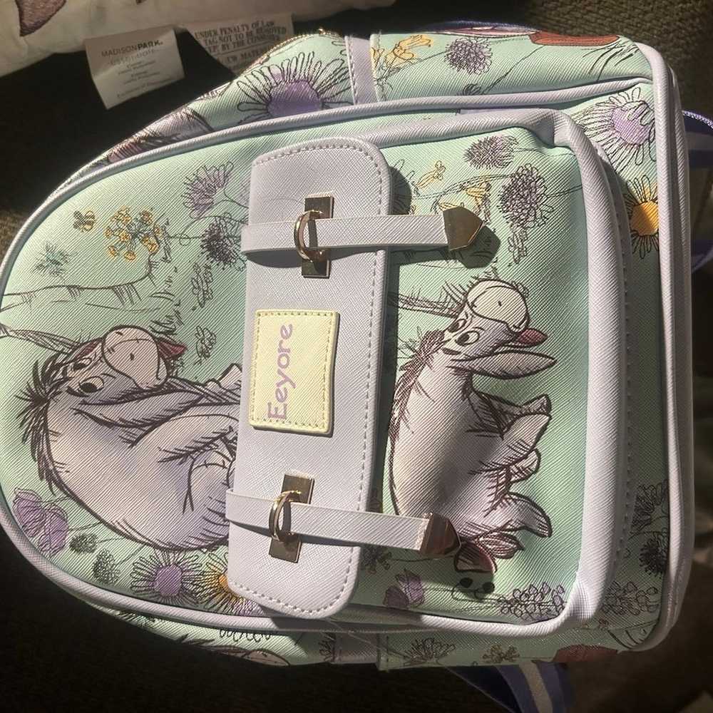 Loungefly Disney eeyore backpack and wallet - image 3