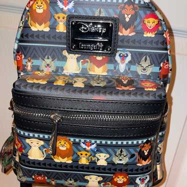 LOUNGEFLY LION outlet KING TRIBAL CHIBI MINI BACKPACK