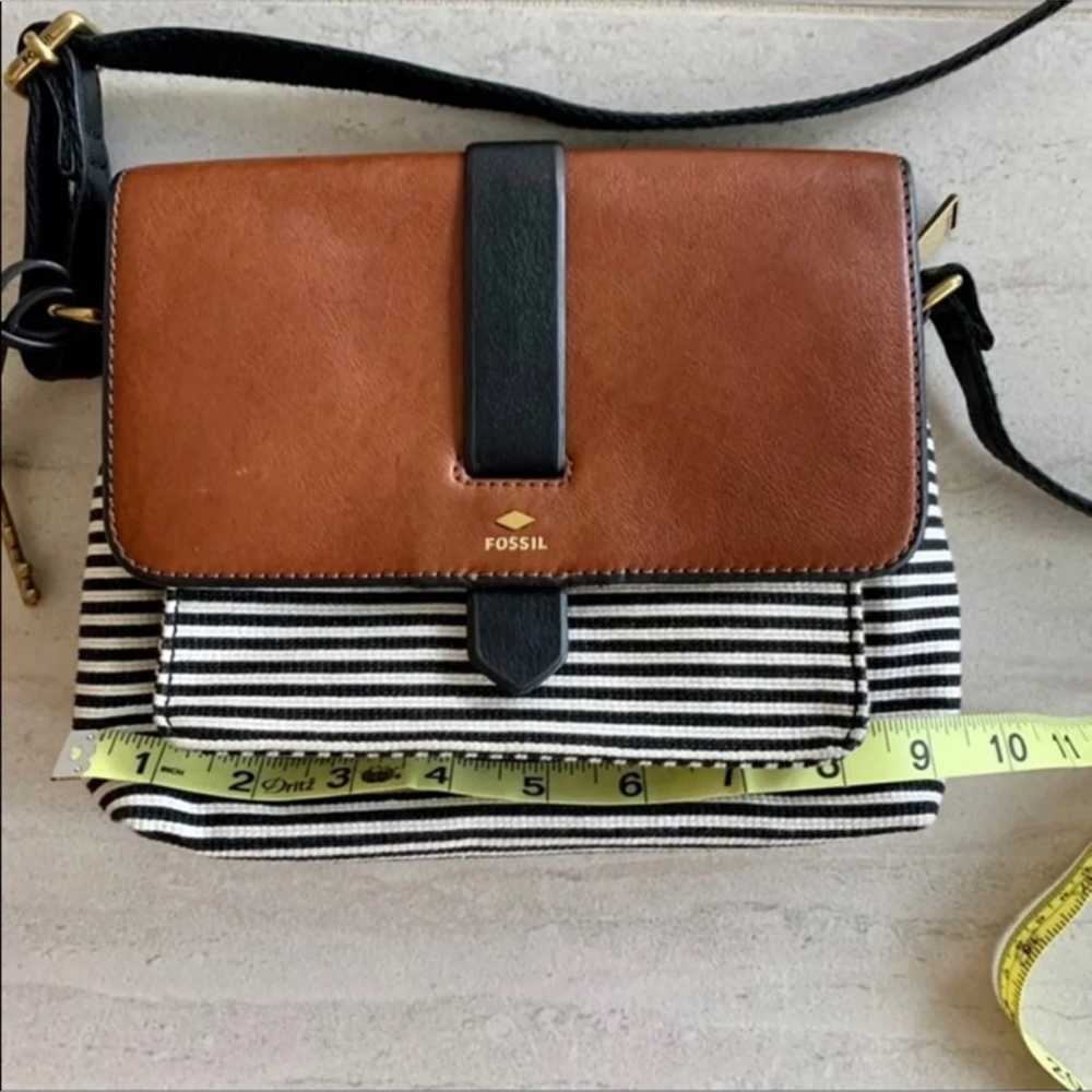 Fossil Kinley Striped Colorblock Purse - image 6