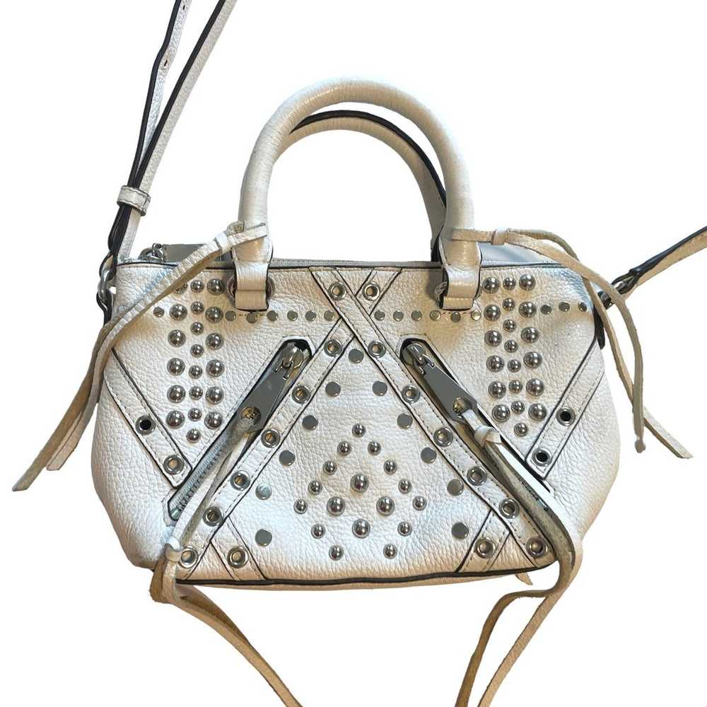 Rebecca Minkoff Studded Leather Crossbody Bag Wom… - image 2