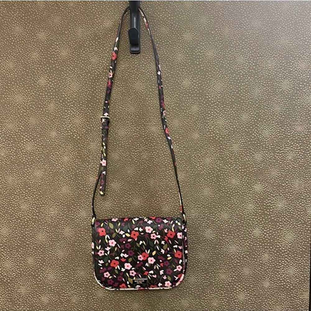 Kate Spade Two Tone Floral Crossbody Bag - image 10