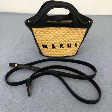 MARNI Micro Mini Basket Bag