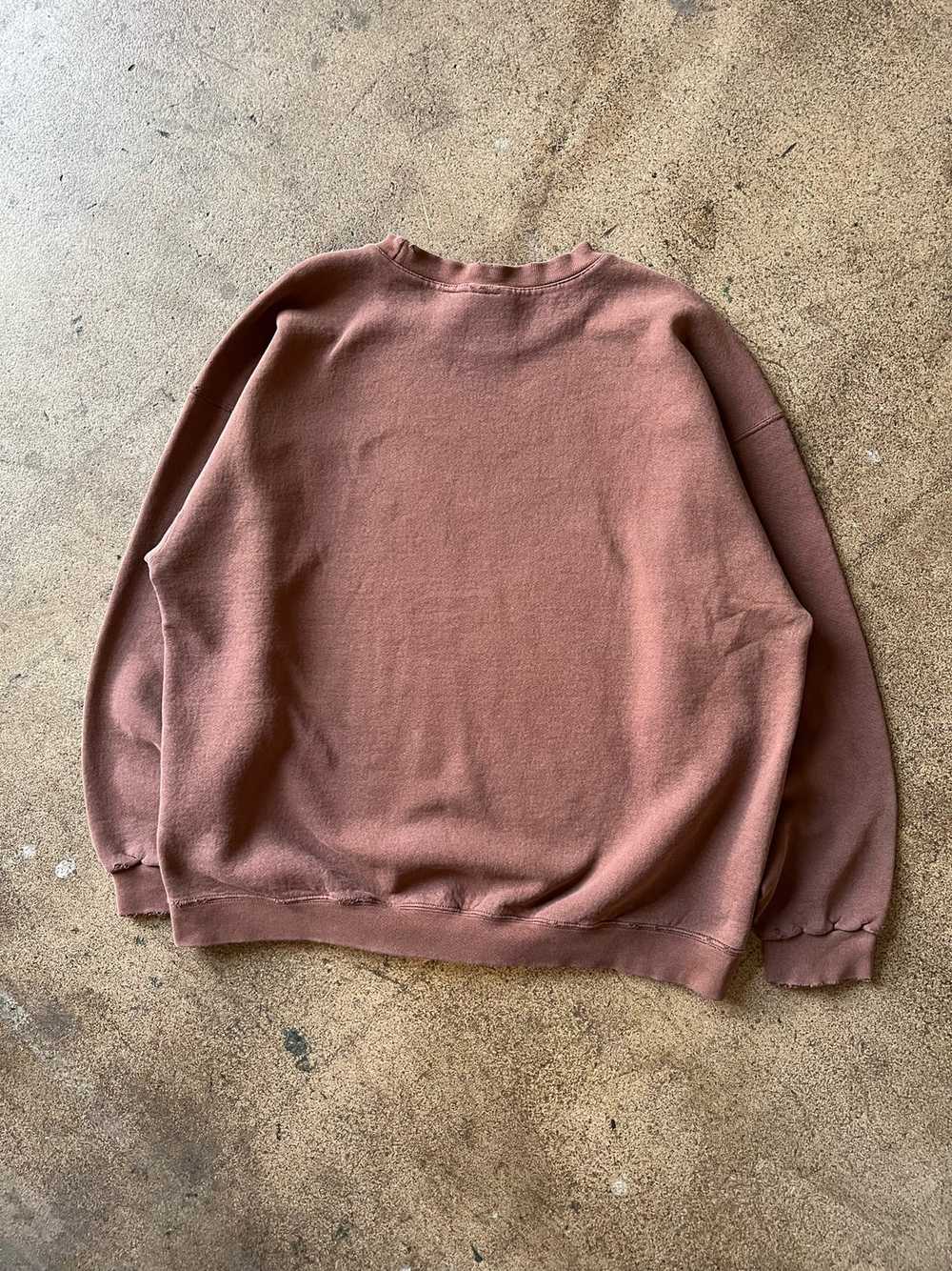 1990s Nike Brown Swoosh Crewneck - image 3