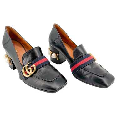 Gucci Peyton leather heels