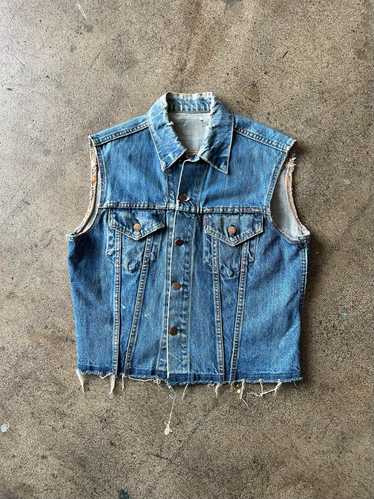 1960s Levi's Big E Black Power Vest