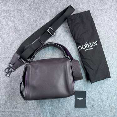 Botkier Plum Brown Nomad Leather Crossbody Bag