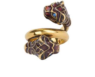 Gucci Snake Ring With Double on sale G size 24 US 10 3/4