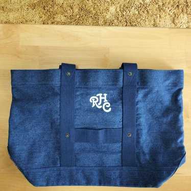 Embroidered RHC Denim Tote Bag - image 1