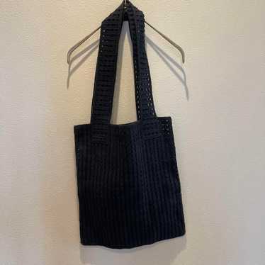 BLACK BY MOUSSY Mesh Tote Bag Black - image 1