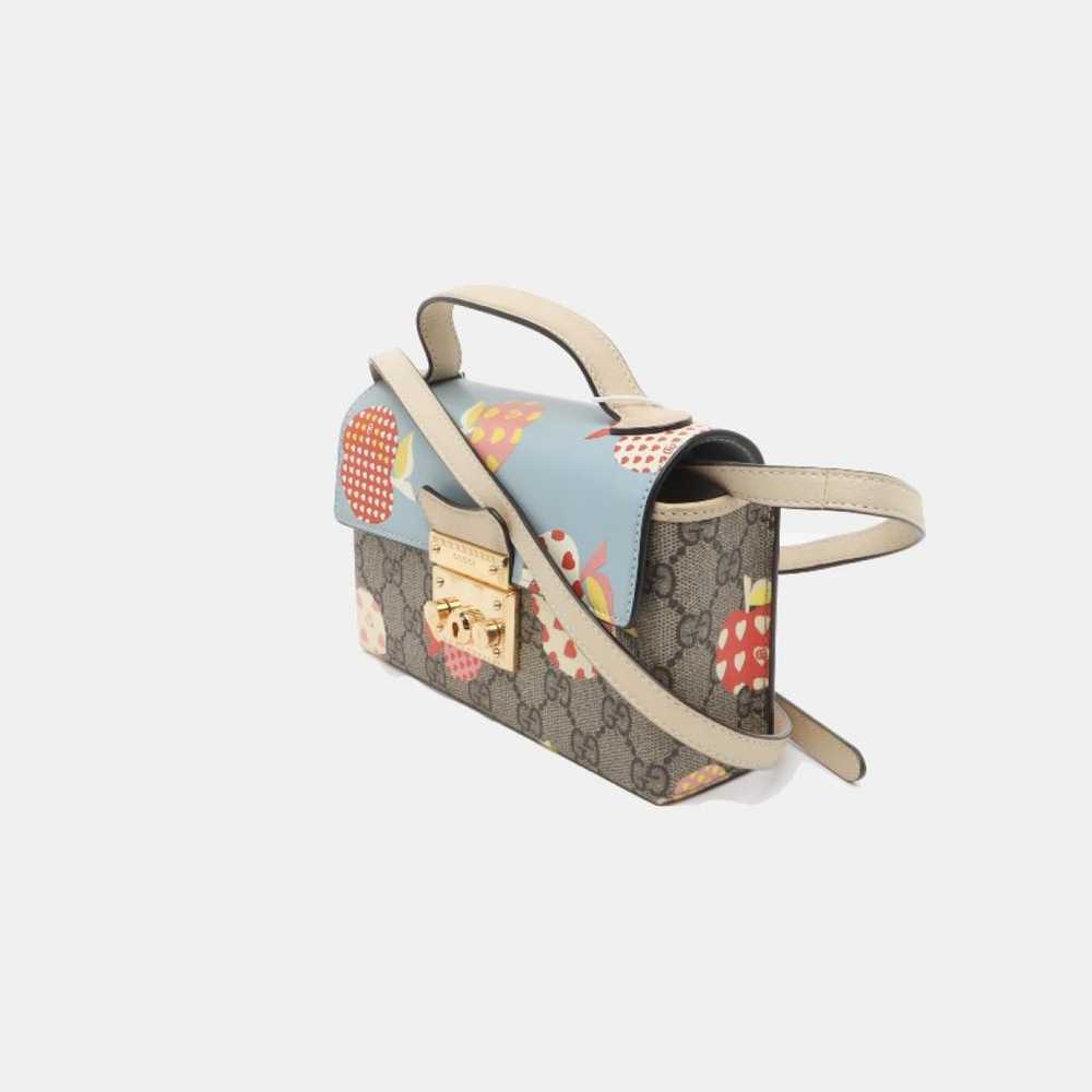 Gucci Padlock cloth handbag - image 6