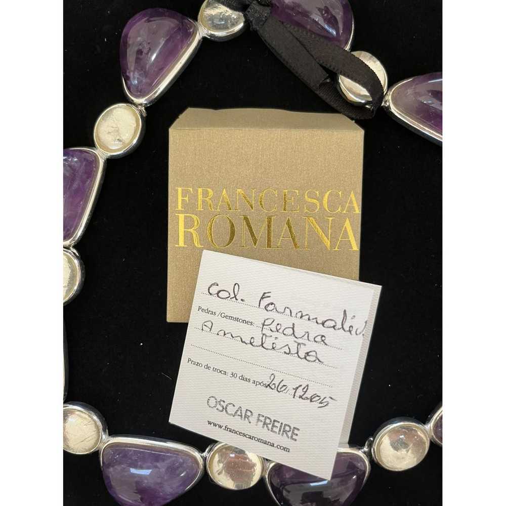 Francesca Romana Silver necklace - image 5