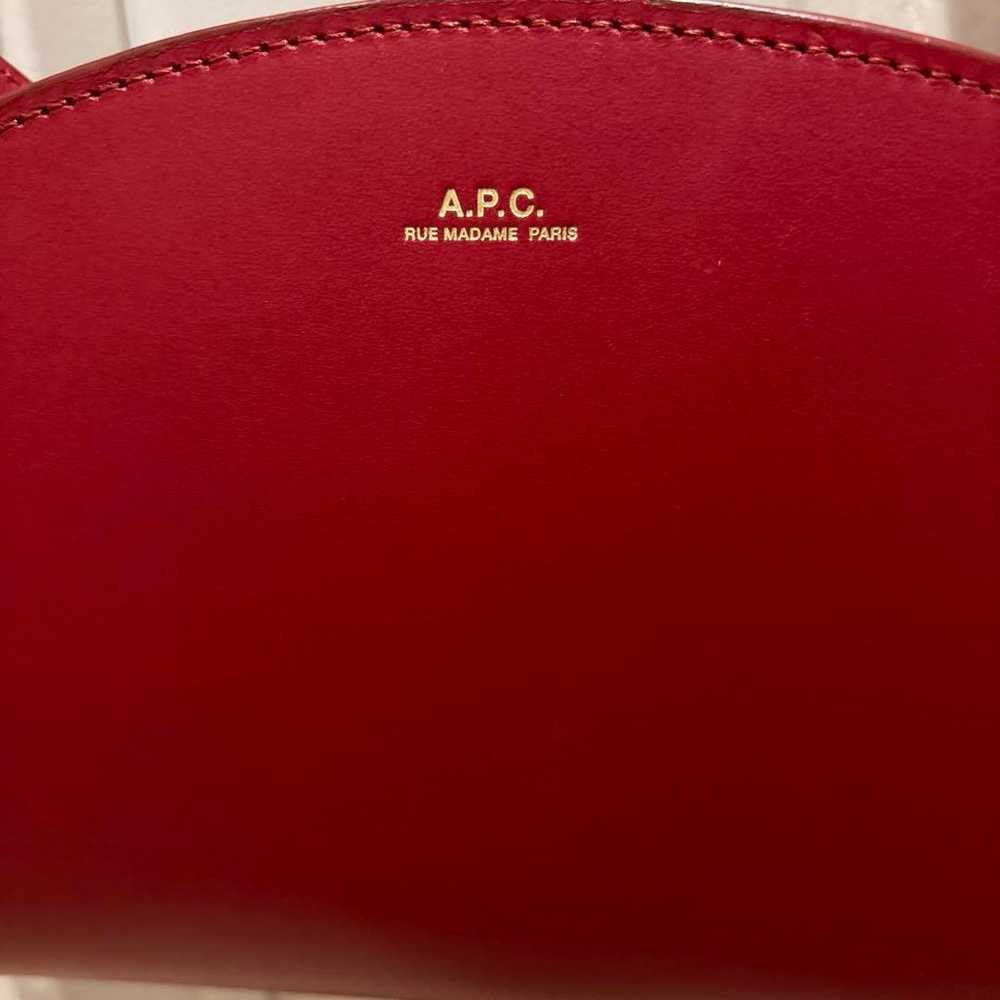 A.P.C / Half Moon Shoulder / Red / Red - image 2