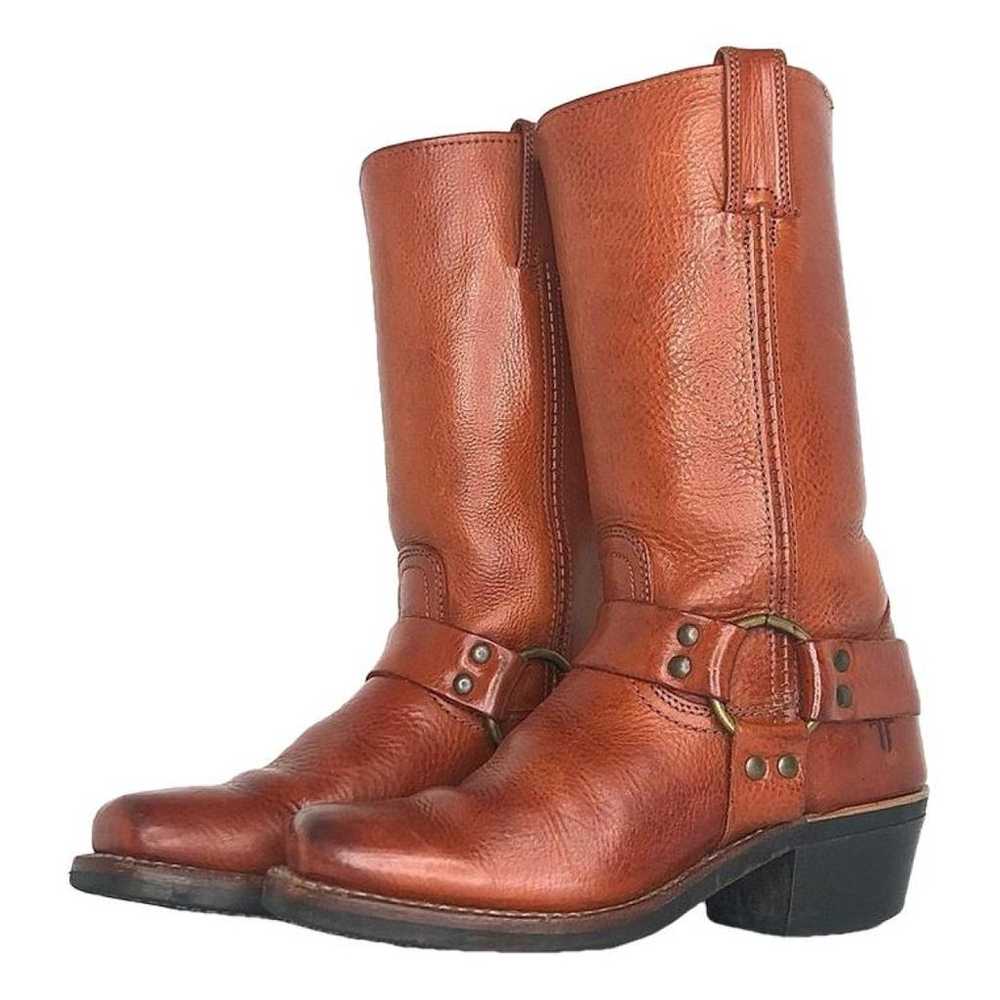 Frye Leather biker boots - image 1