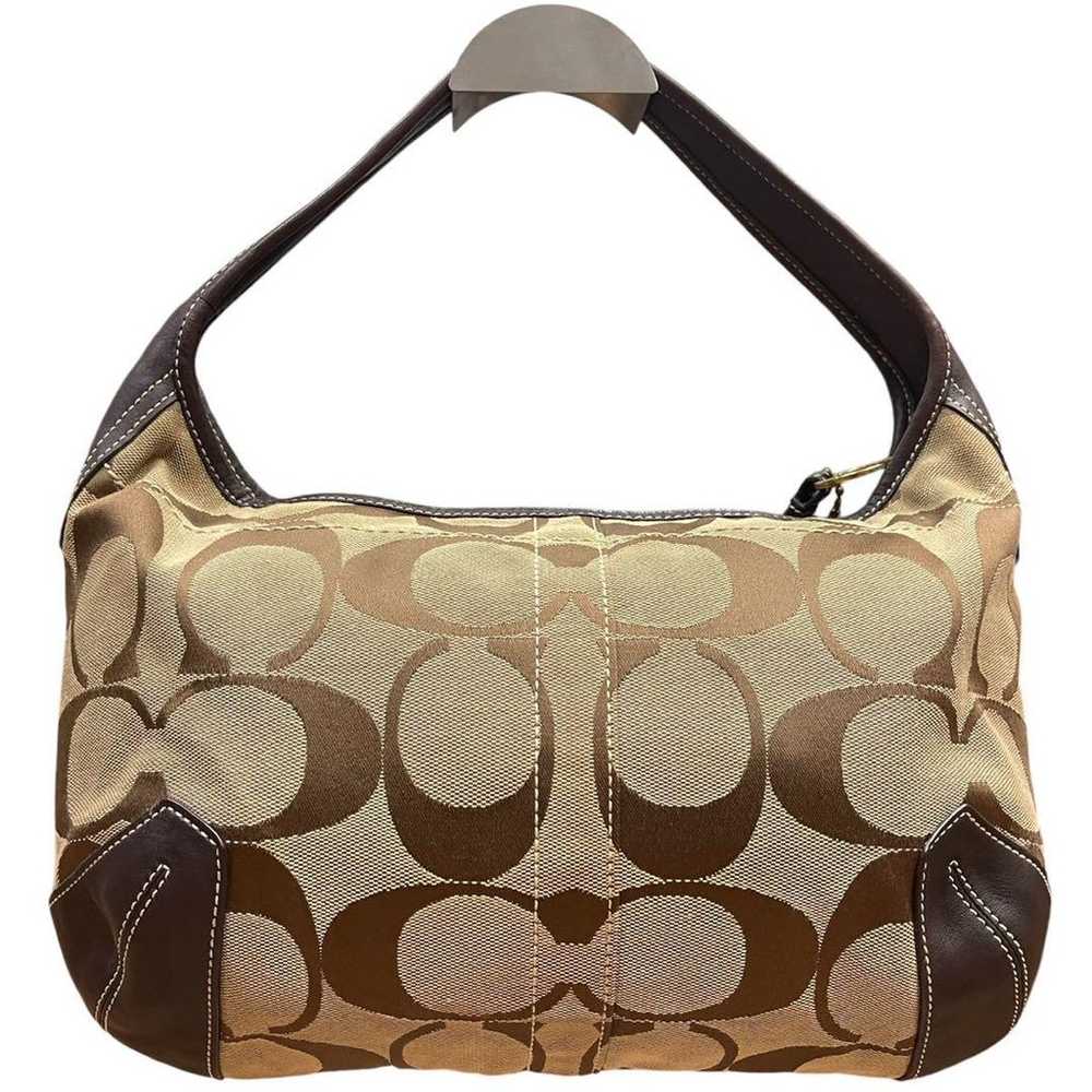 Unused Coach Shoulder Bag Tote Bag Signature Leat… - image 3