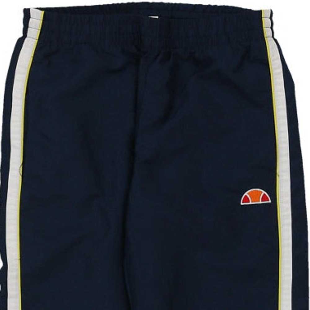 Age 14 Ellesse Joggers - Large Navy Polyester - image 3