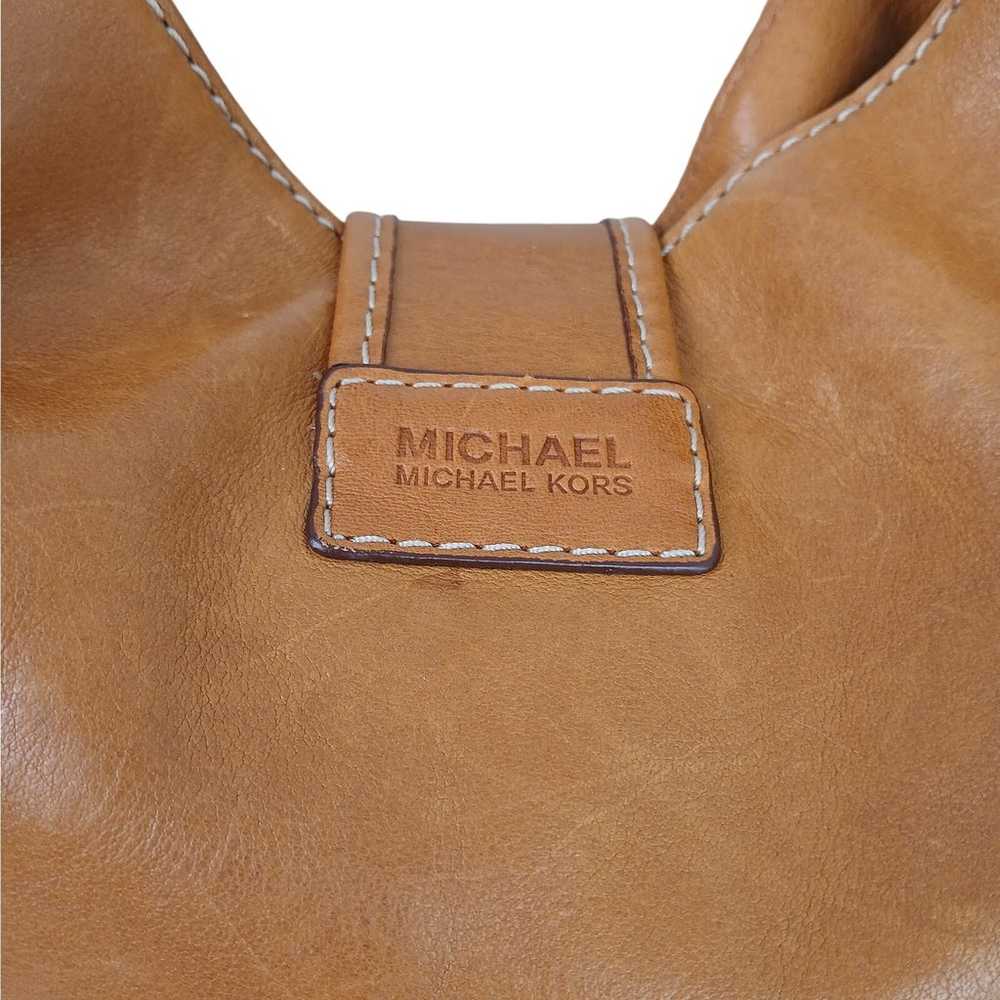 Michael Kors VTG Hutton Large Leather Buckle Flap… - image 6