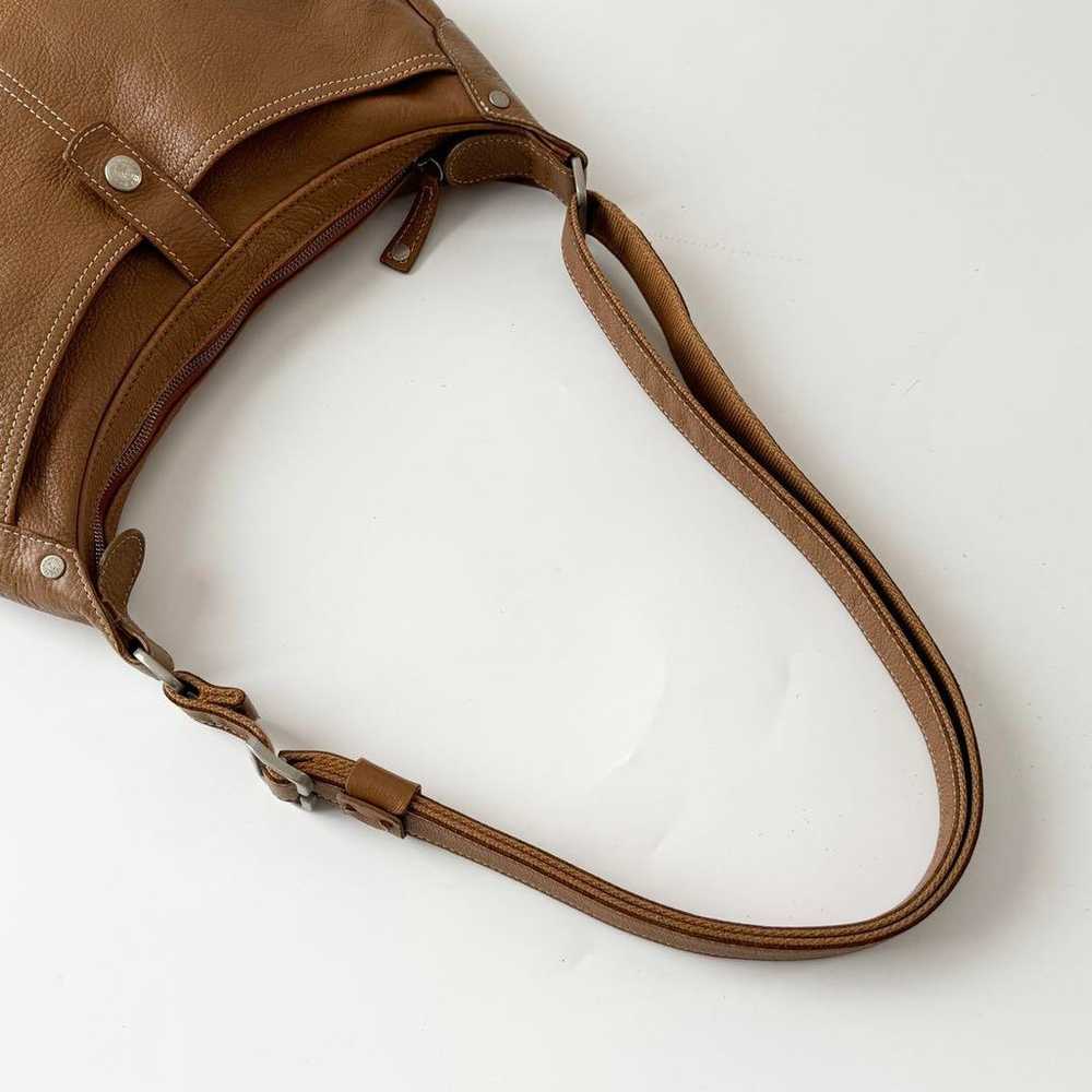 LONGCHAMP One Shoulder Bag Half Moon Brown Leather - image 6