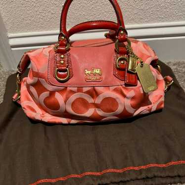 Coach Madison Sabrina Pink Satchel